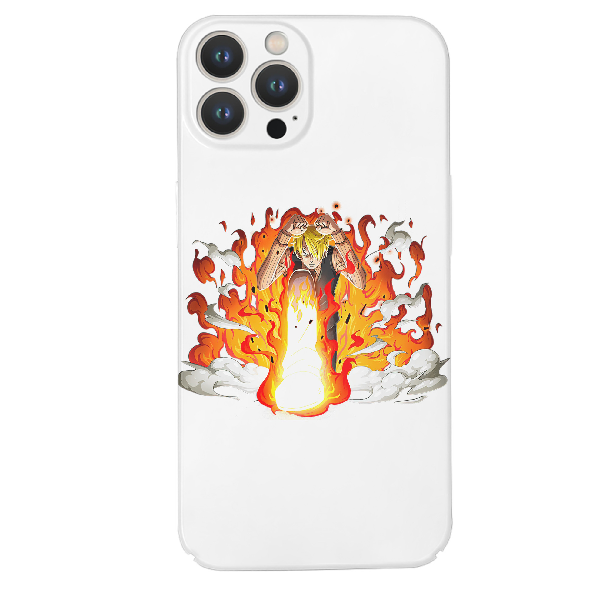 （画像用） ワンピース サンジ ONE PIECE Sanji 【iPhone 14シリーズ対応】ハードケース